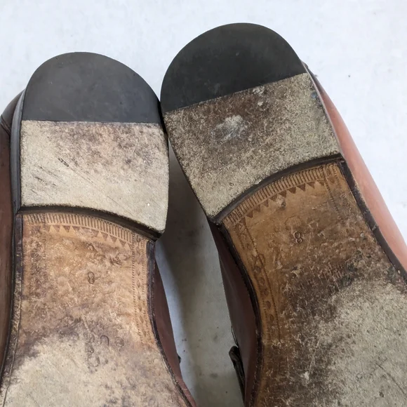 Gucci Horsebit Loafers Brown Men 8.5 Leather